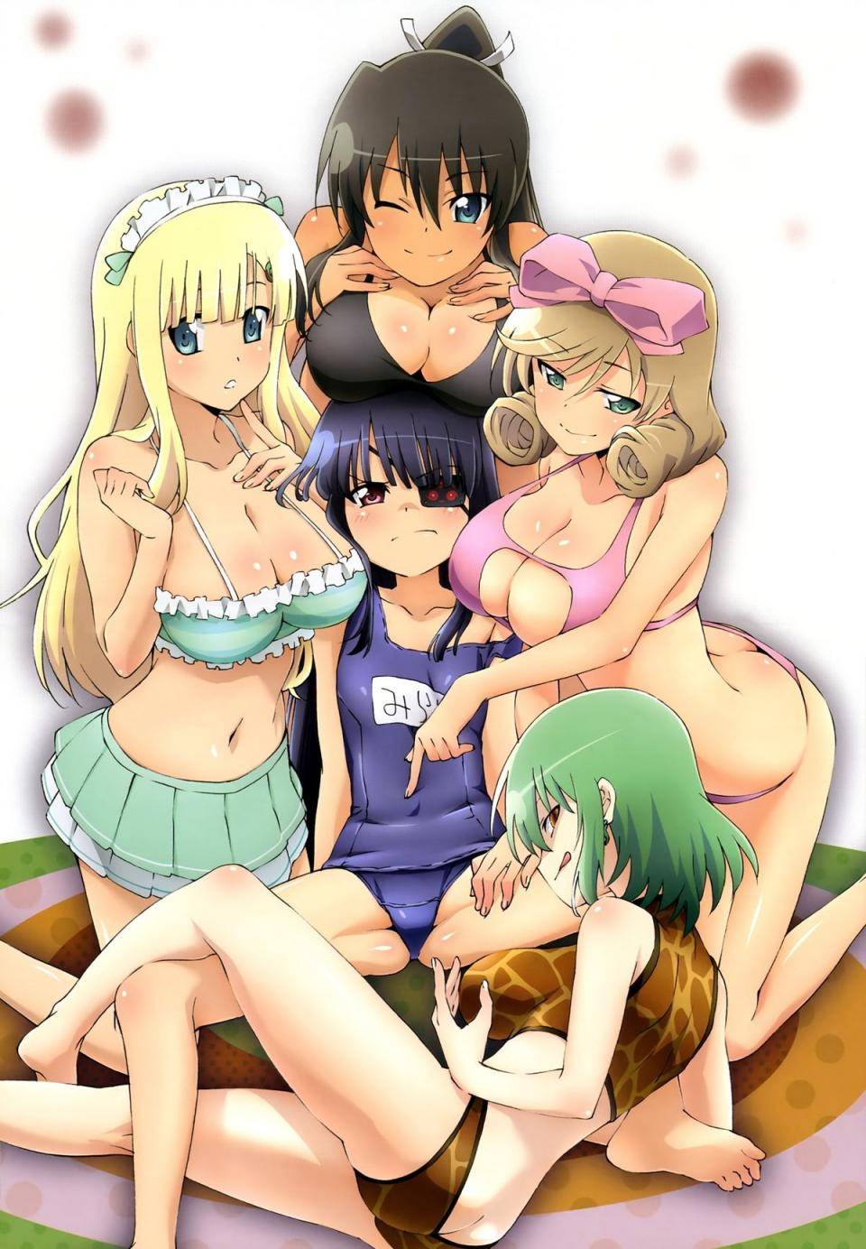 Senran Kagura Official Illustrations 1 - Photo #11