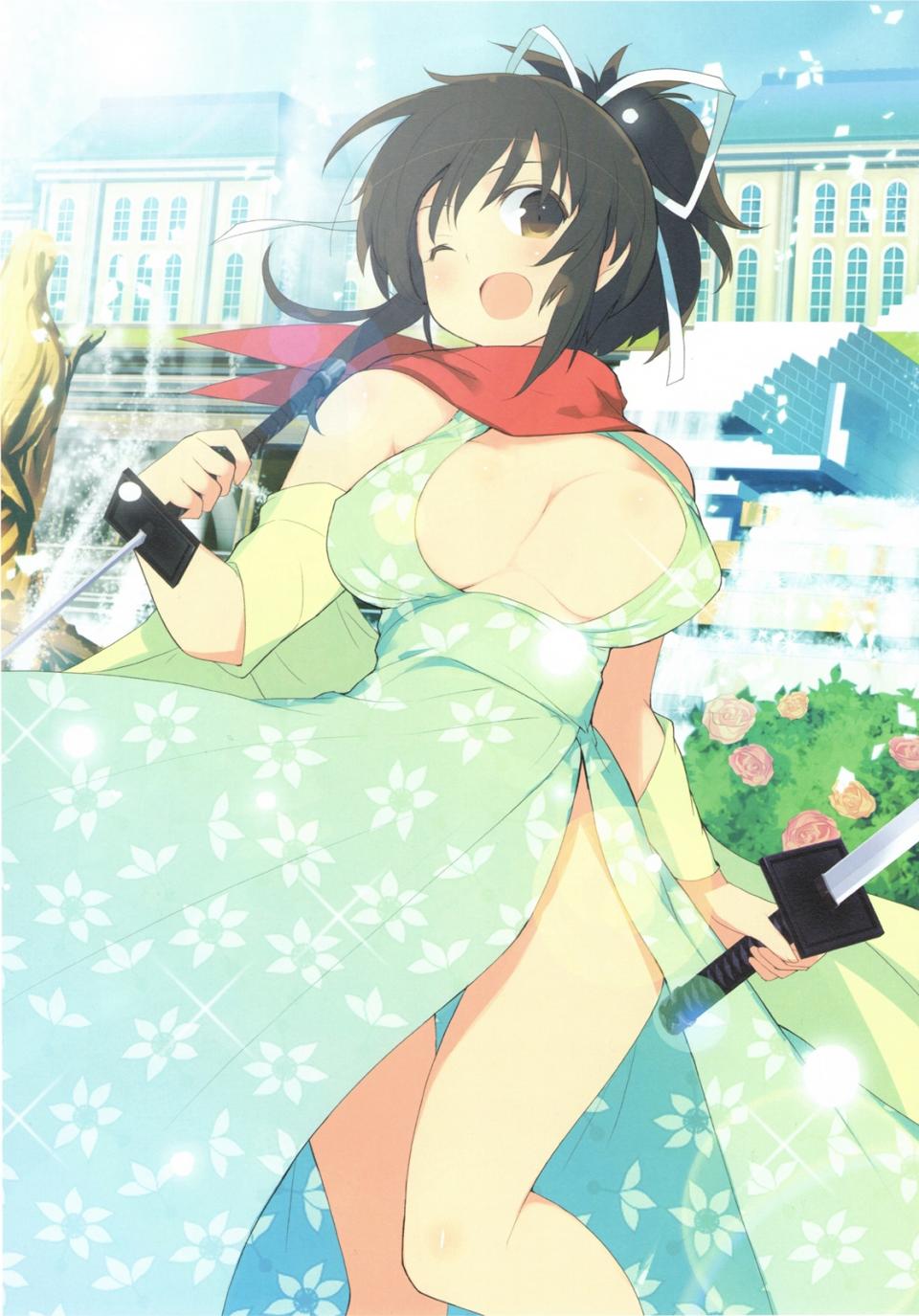 Senran Kagura Official Illustrations 2 - Photo #5