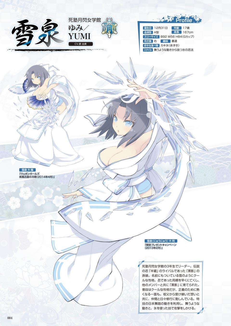 Senran Kagura New Wave G Burst Official Visual Collection VOL. 2 - Photo #2