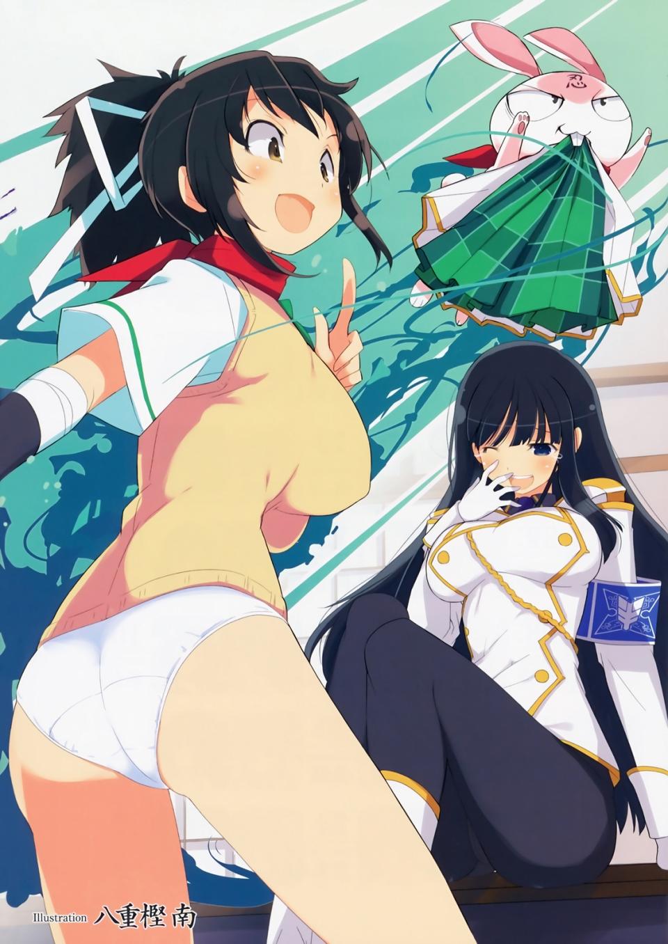 Senran Kagura Shoujo-tachi no Shinei Visual Fan Book - Photo #1