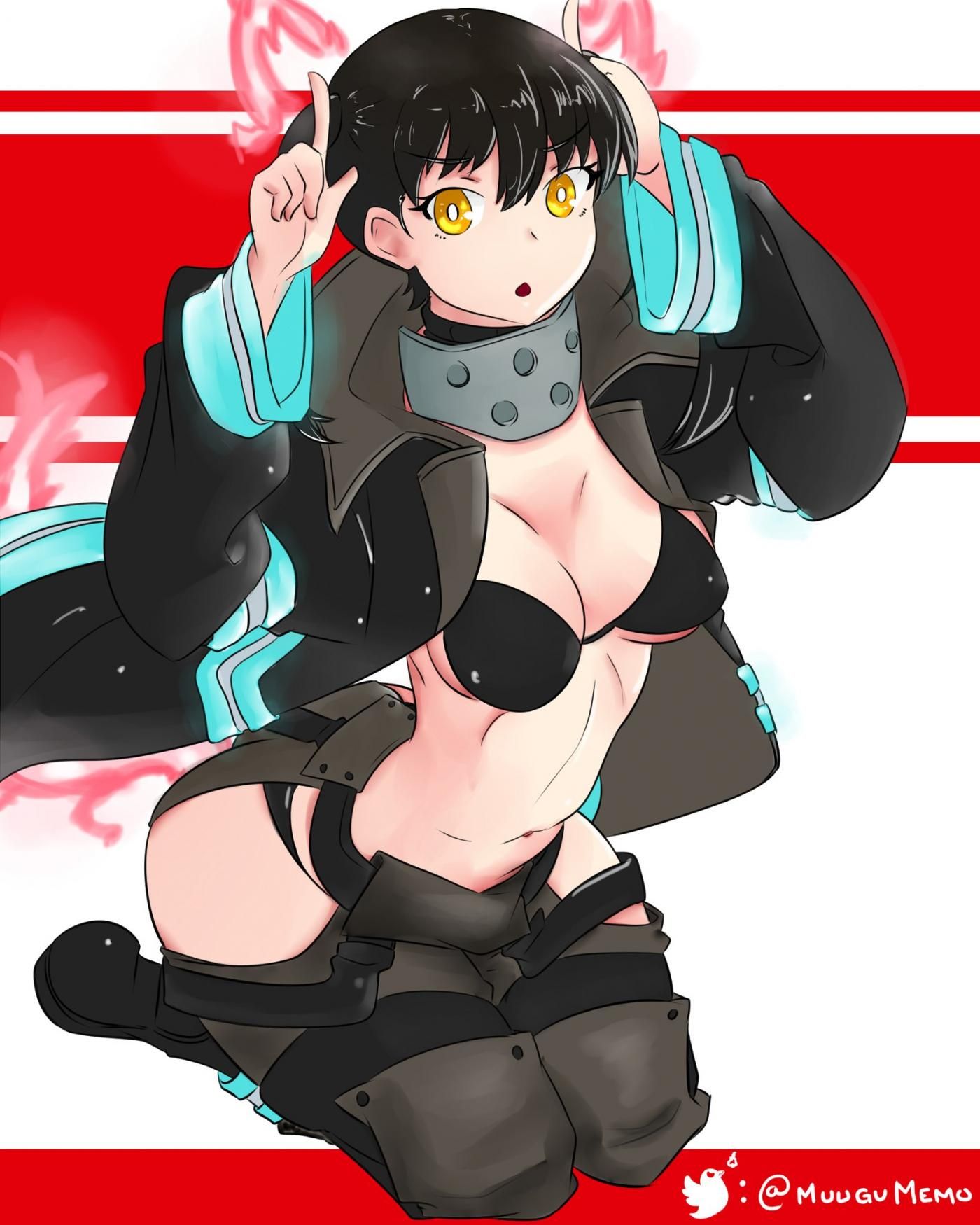 Enen no Shouboutai Fire Force Hentai Images.