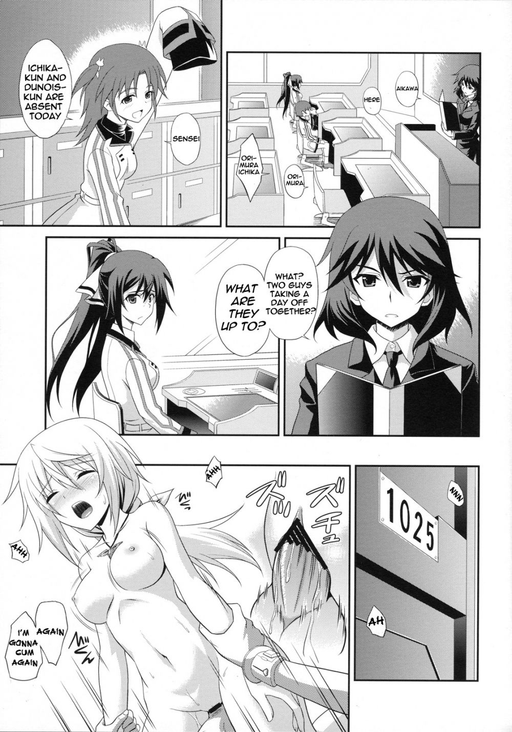 Infinite Stratos Hentai Comic Infinite Sex.