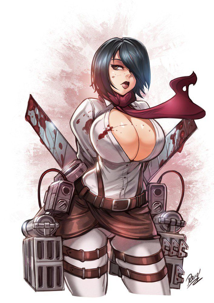 Mikasa boobs - 🧡 Rule34 - If it exists, there is porn of it / sakimichan, ...