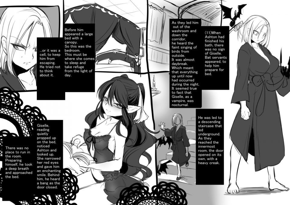 Kouji - Bishoujo Vampire ni Bonyuu Drink Bar ni Sareru Hanashi - Photo #14