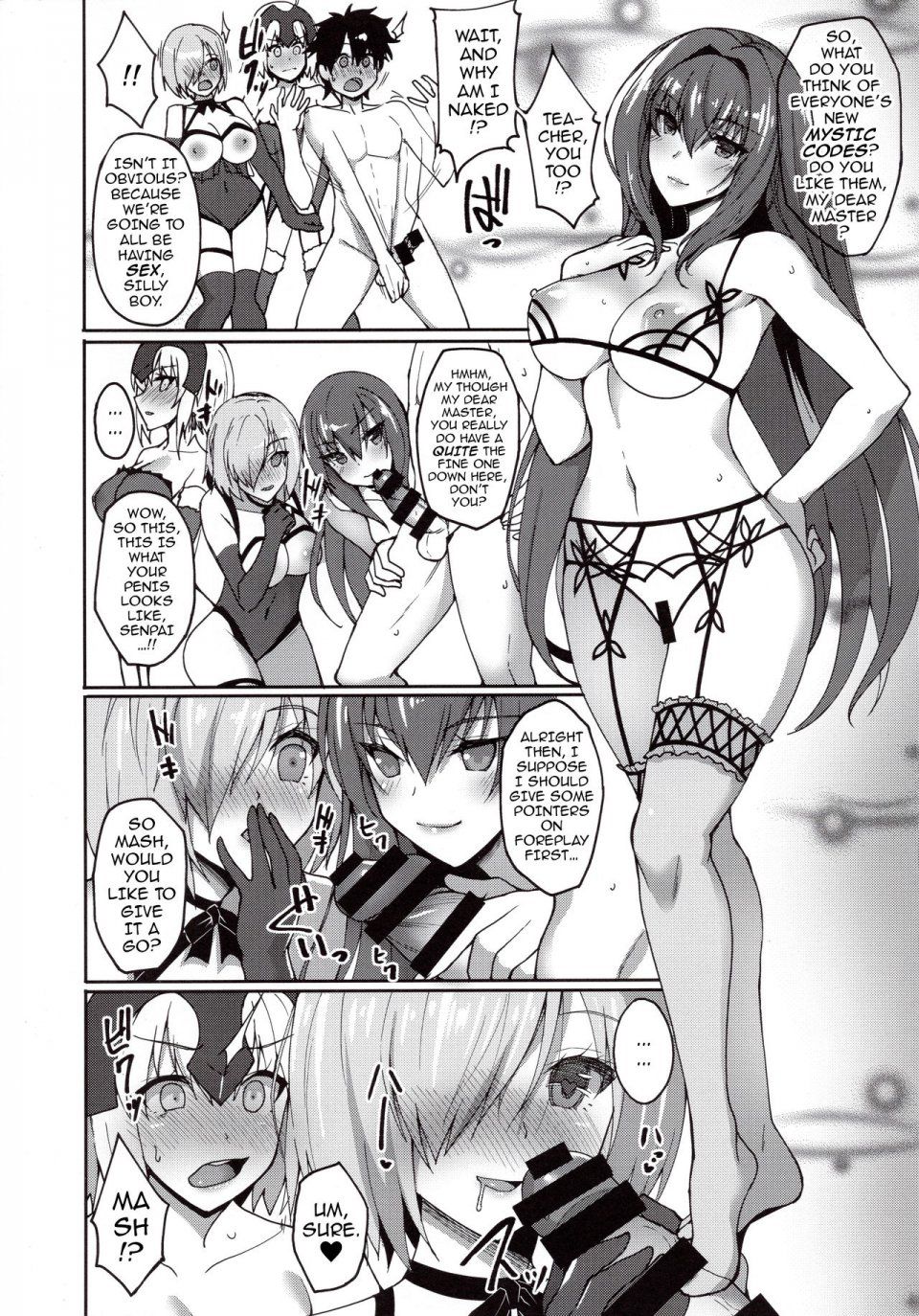 Takeda Aranobu - Shishou ga Michibiku Chaldea Servant Harem Seikatsu (My Teacher’s Chaldea Servant Harem Orgy Lessons) - Photo #5