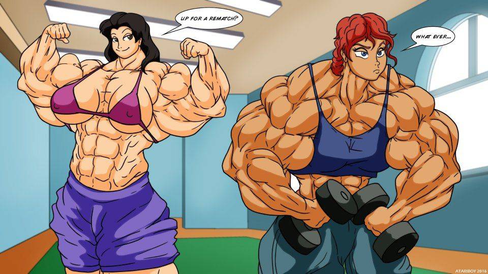 Muscular Babes Hentai Album Atariboy2600's Works HentaiCloud