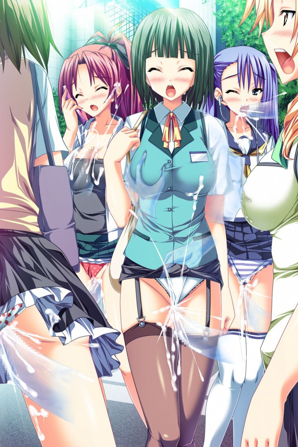 H-Game CGs Hentai Comic Henshin 3 - Panties Become Kunkun Peropero.