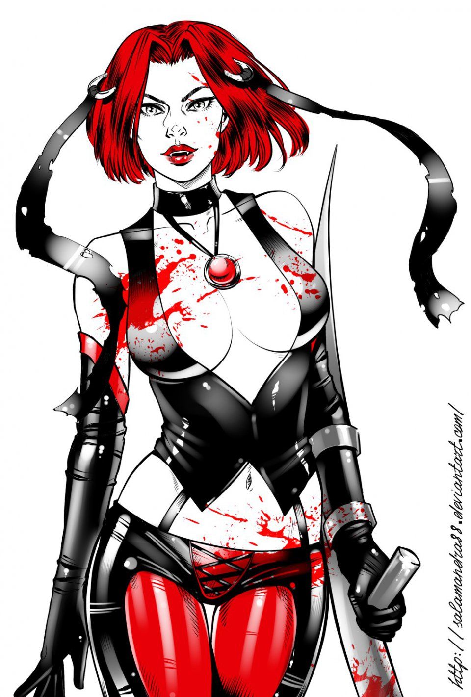 Bloodrayne cosplay you better run by magmasaya on deviantart