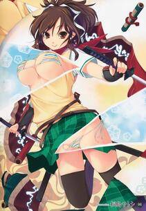 Senran Kagura Shoujo-tachi no Shinei Visual Fan Book - Photo #3