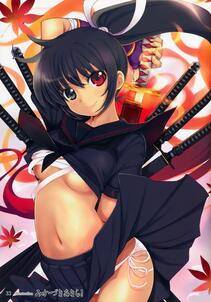 Senran Kagura Shoujo-tachi no Shinei Visual Fan Book - Photo #25