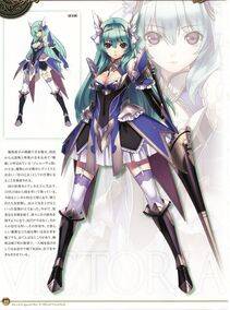Record of Agarest War II Official Visual Book - Photo #10