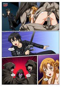 Sword Art Online Hentai Comic No Laughing Matter.