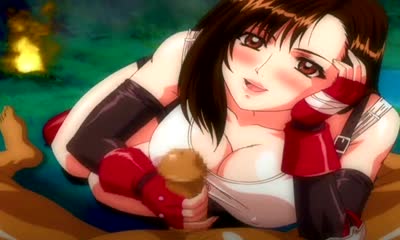 Tifa Handjob,Blowjob and Titjob [POV HQ]