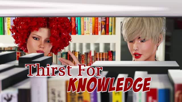 Thirst for Knowladge - 3D Futanari Animation
