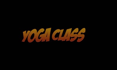 Yoga class animation with two hot futanari babes